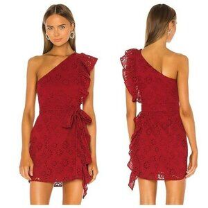 Lovers and Friends Seana Mini Dress - Deep Red